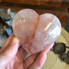 Hematoid Quartz Heart SKU 22488