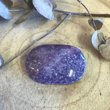 Lepidolite Palm Stone SKU 23023