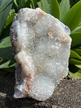 Madagascan Quartz on Chalcedony Cluster SKU 25880