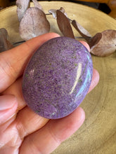 Serpentine & Stichtite Palm Stone SKU 25744