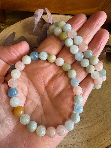 Mixed Beryl Bead Bracelet SKU 26122
