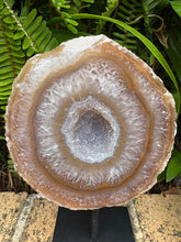 Druzy Agate Geode on Stand SKU 25383