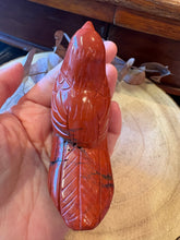 Red Jasper Bird Carving SKU 26615RJ