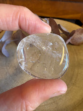 Clear Quartz Smooth Stone SKU 25463B