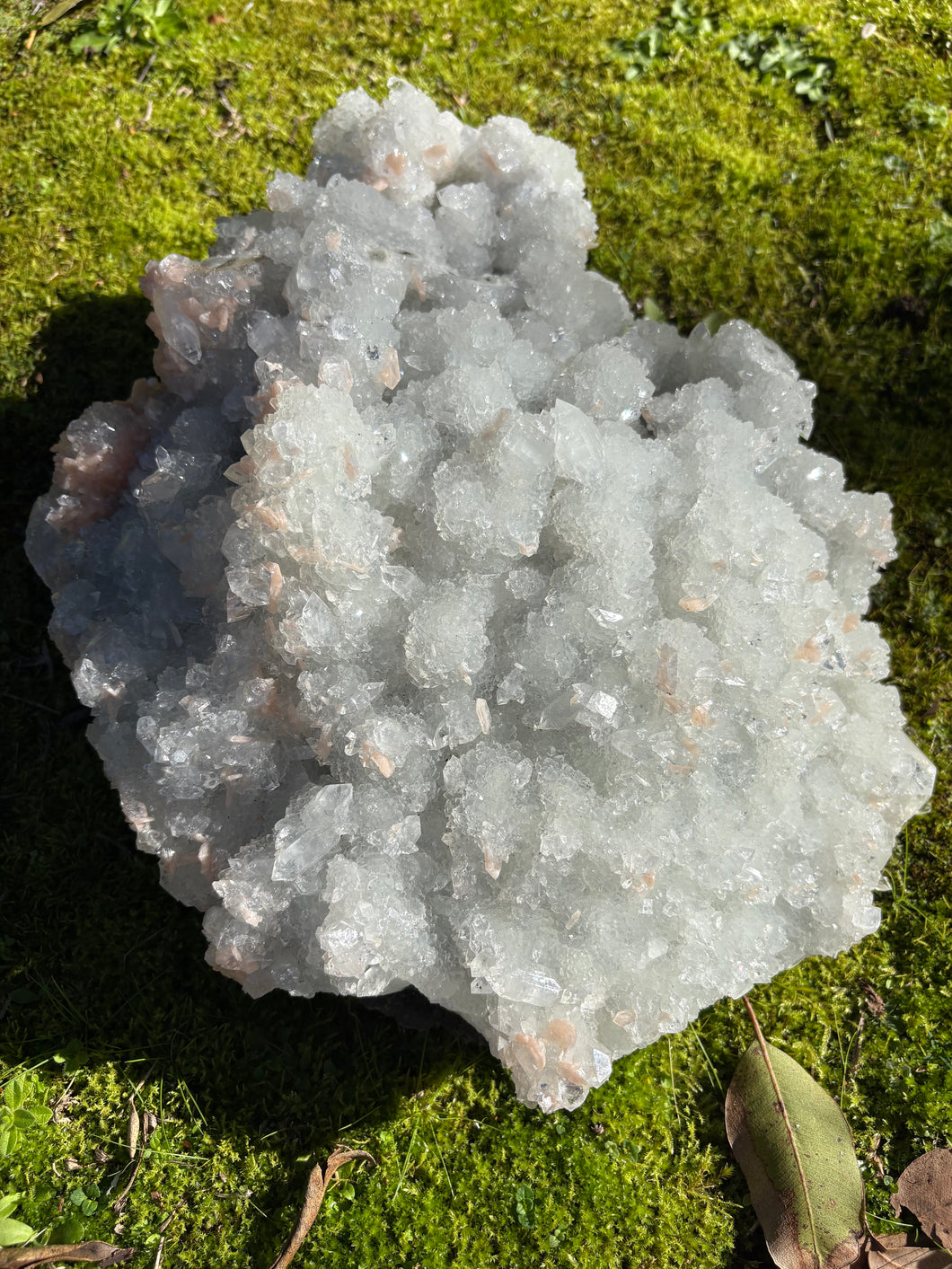 Apophyllite & Stilbite Cluster SKU 26326