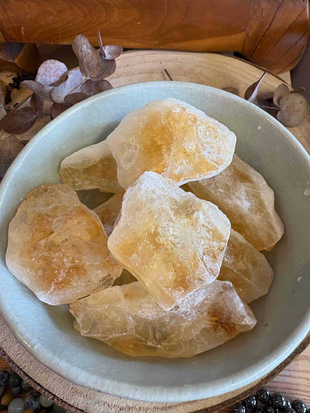 Citrine Chunks SKU 24292