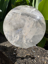Clear Quartz Large Sphere SKU 26295
