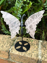 Rose Quartz Butterfly on Stand SKU 25134A