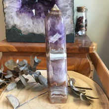 Amethyst & Crazy Lace Agate Point SKU 22533