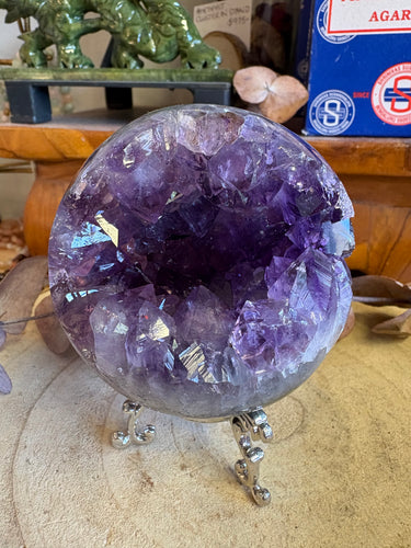 Amethyst Geode Sphere SKU 26388