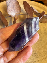 Chevron Amethyst Double Terminated Point SKU 26144