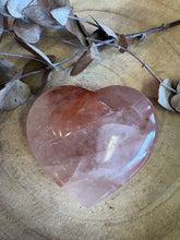 Hematoid Quartz Heart SKU 24030