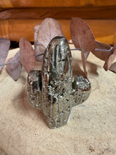 Pyrite Cactus Carving SKU 26359