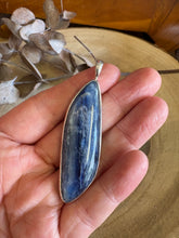 Entia Sterling Silver Blue Kyanite Pendant SKU 24242