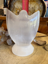 Selenite Angel Carving SKU 23948A