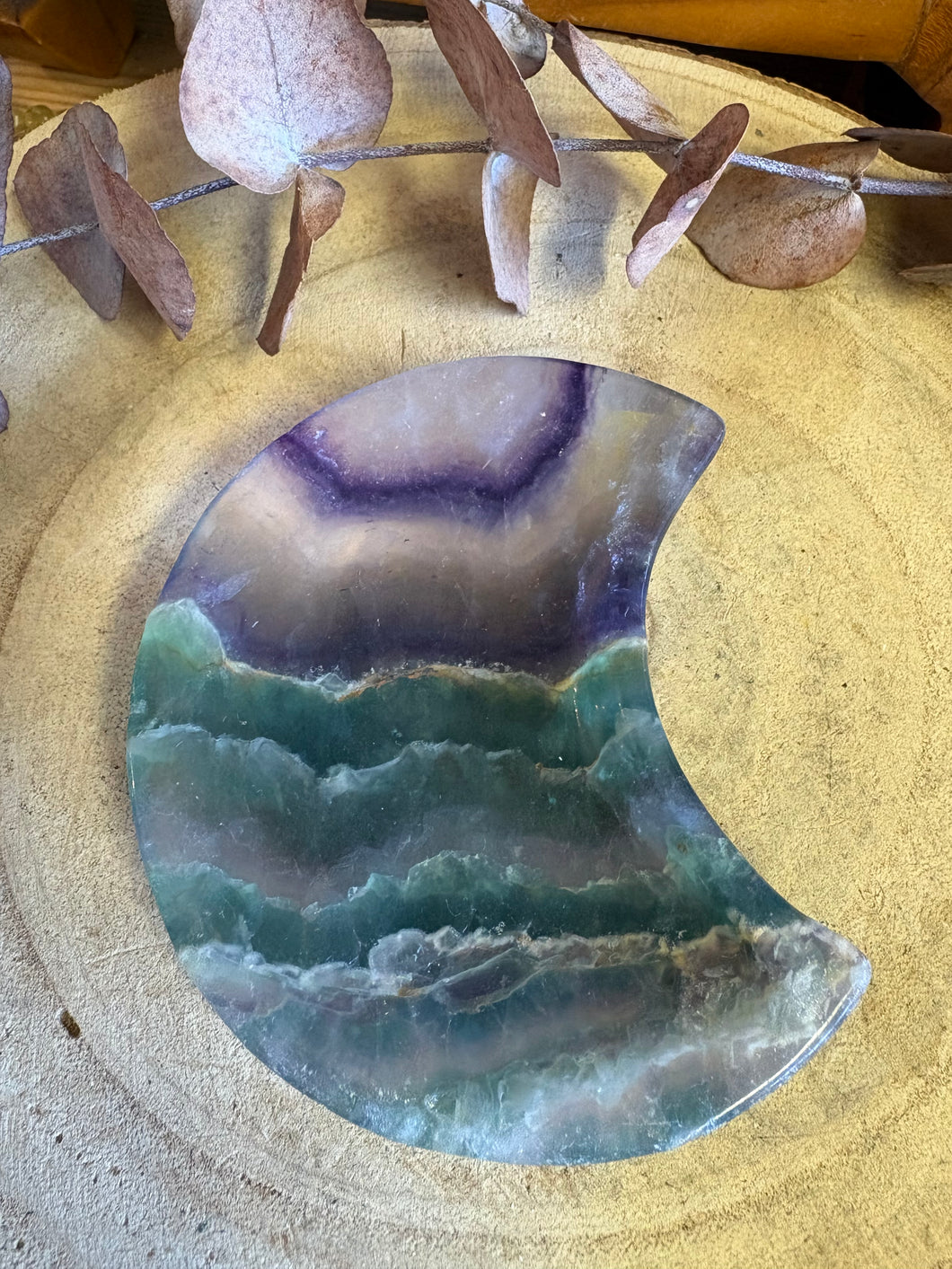Rainbow Fluorite Bowl SKU 26465