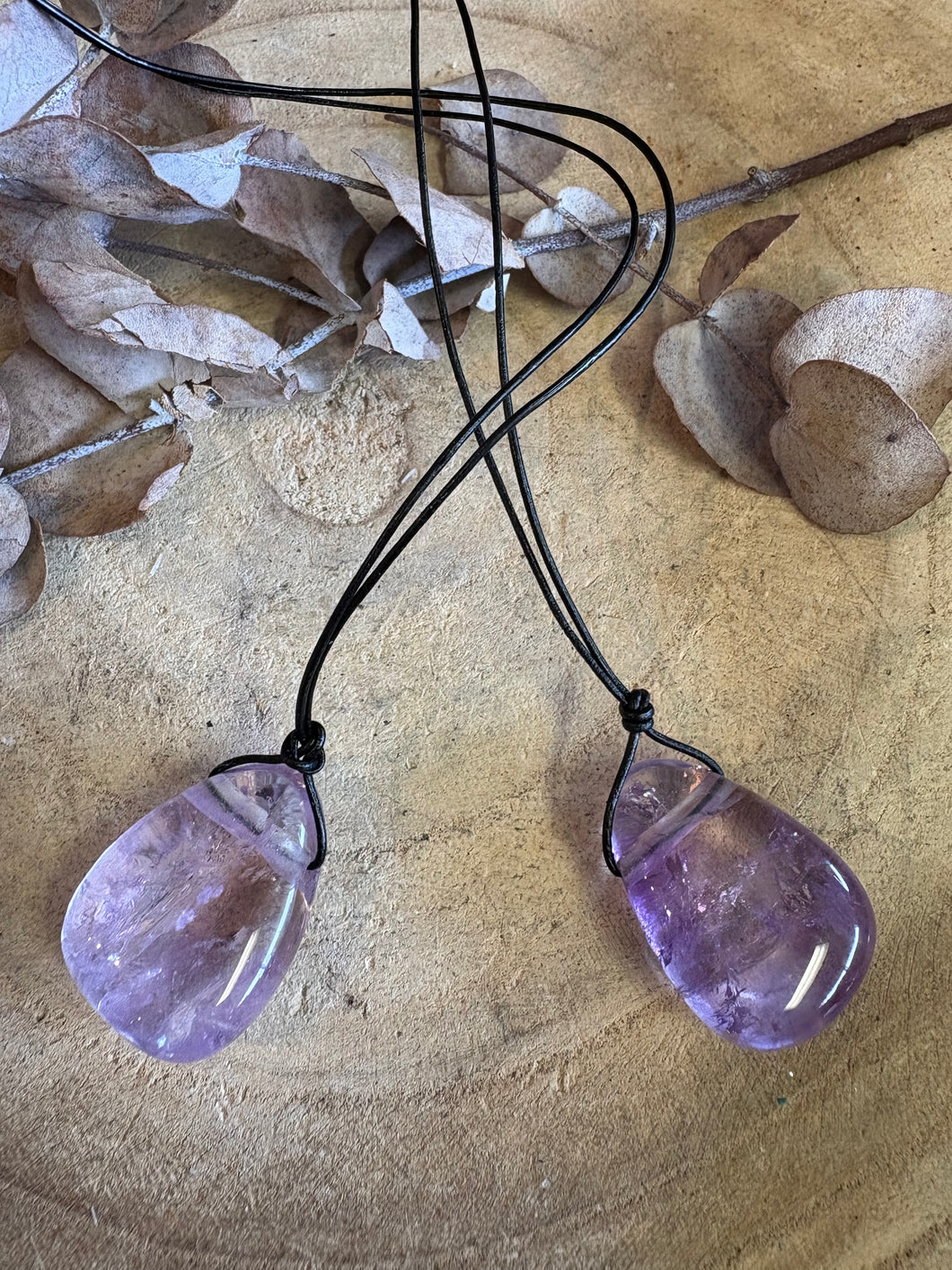 Amethyst Adjustable Necklace SKU 25198