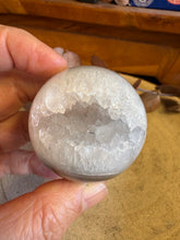 Clear Quartz Geode Sphere SKU 26165