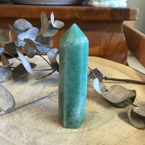 Green Aventurine Point SKU 22907