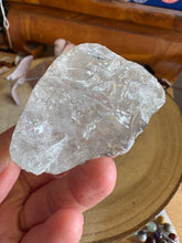 Clear Quartz Part Polished Chunk SKU CQEC1