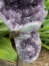 Amethyst Cluster in Stand SKU 26289