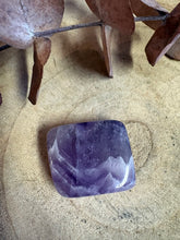 Chevron Amethyst Smooth Stone SKU 26132D