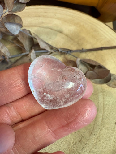 Clear Quartz Heart SKU 24667B