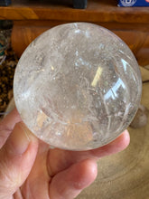 Clear Quartz Sphere SKU 24884