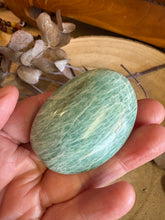 Amazonite Palm Stone SKU 24122