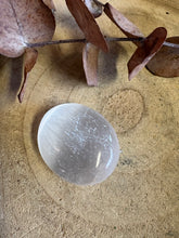 Selenite Palm Stone SKU 26061