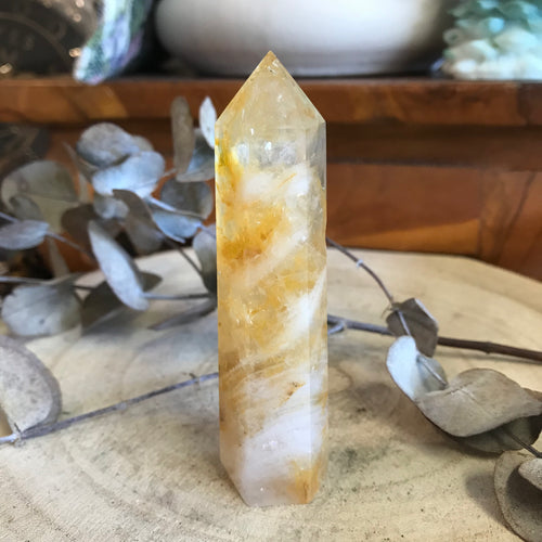 Golden Healer Quartz Point SKU 22836