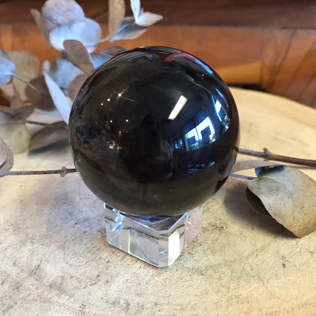 Smoky Quartz Sphere SKU 23481