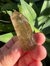 Gold Rutilated Quartz Point SKU 26382