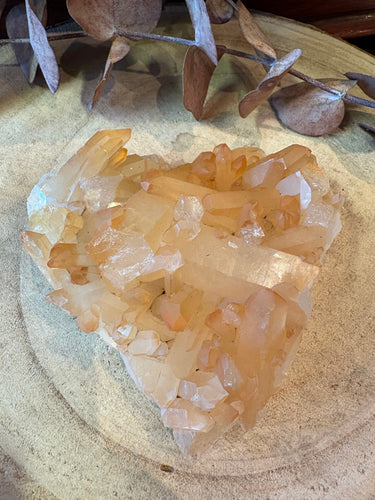 Tangerine Quartz Cluster SKU 26632