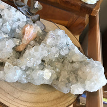 Glass Apophyllite & Stilbite Cluster SKU 22812