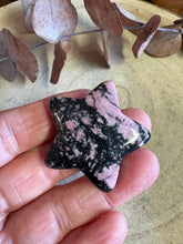 Rhodonite Star Carving SKU 26209
