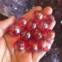 Aura Quartz Mini Spheres SKU 23620