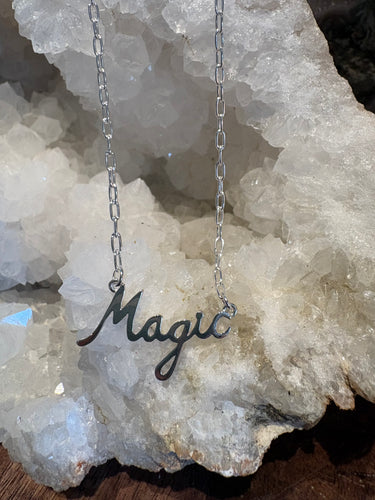 Entia Sterling Silver ‘I am Magic’ Necklace SKU 25817