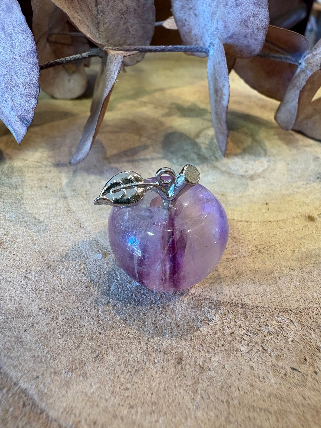 Rainbow Fluorite Mini Apple SKU 26664F