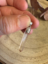 Sterling Silver Pink Lemurian Point Pendant SKU 25902