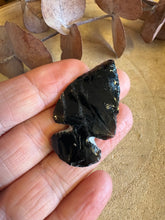 Black Obsidian Arrowhead Carving SKU 25649B
