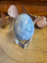Blue Calcite Egg SKU 25829