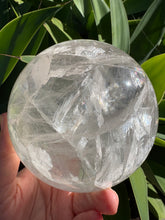 Clear Quartz Large Sphere SKU 26295