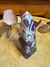 Chevron Amethyst Obelisk SKU 26084B