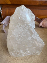 Clear Quartz Part Polished Chunk SKU CQEC8