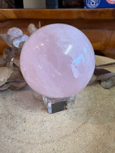 Rose Quartz Sphere SKU 24982