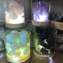 Crystal Chunk USB LED Lamp