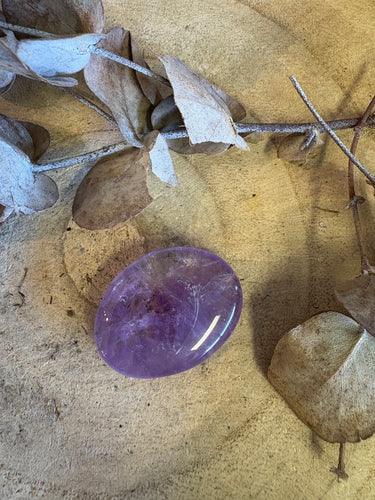 Amethyst Smooth Stone SKU 24276