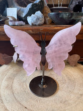 Rose Quartz Winged Butterfly SKU 27087RQ