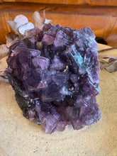 Purple Fluorite Cubic Cluster SKU 25033